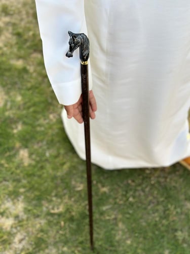 عصا الخيل اسود كبير