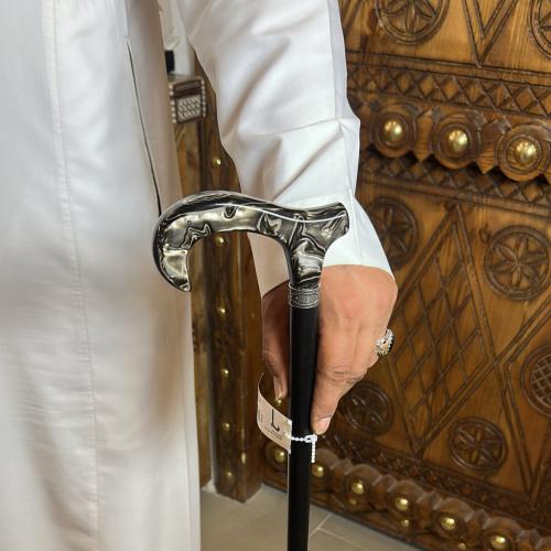 عكاز اسباني - اسود مخلوط
