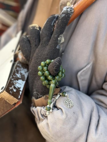 سبحه بكلايت عشبي مخلوط