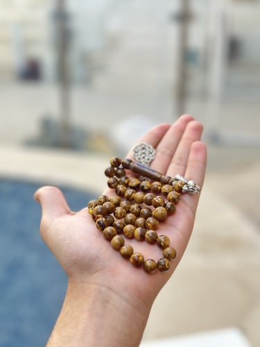 سبحه بكلايت عودي مخلوط