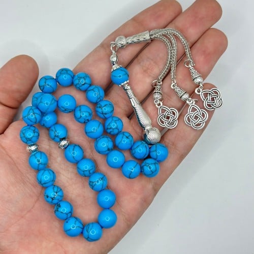 سبحه عقيق تركواز