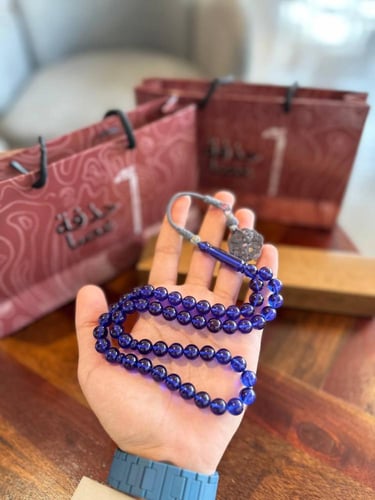 سبحه فاتوران ازرق حرباء