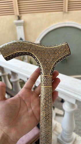 عكاز صولجان مقبض