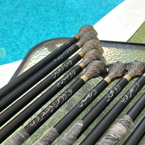 عصا غداره صقر - نحت