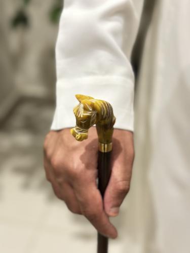 عصا خيل ذهبي مخلوط صغير