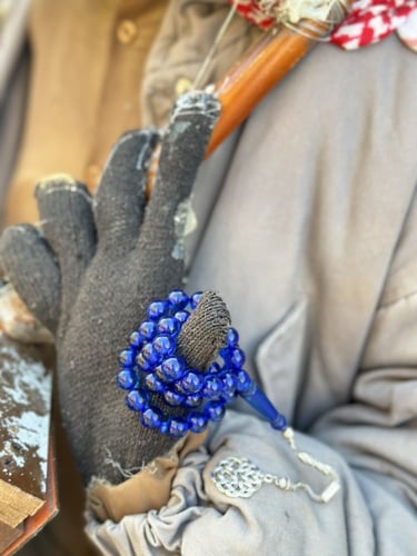 سبحه بكلايت ازرق