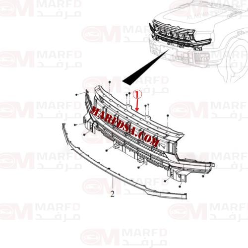 شبك رئيسي جيتور T2