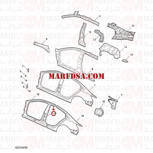 صاجة السمكه بين الابواب MG5