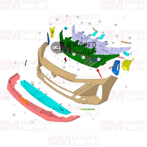 شبك امامي شانجان ايدو 2025