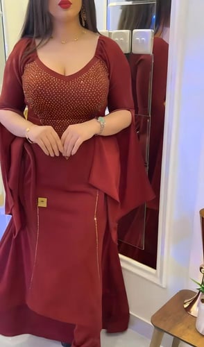 فستان استرش كريب(الجوهره)