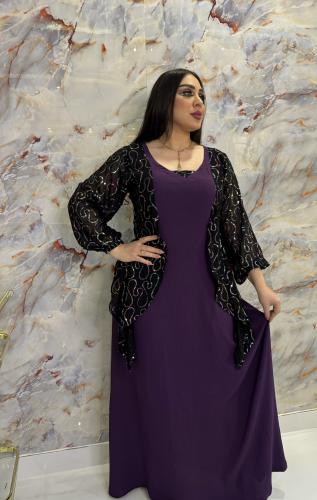 جديدنا - فستان لنن حرير