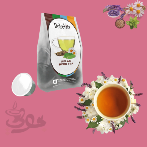 كبسولات شاي الاعشاب دولتشي فيتا