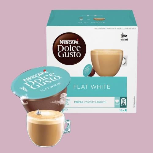 كبسولات فلات وايت دولتشي قوستو