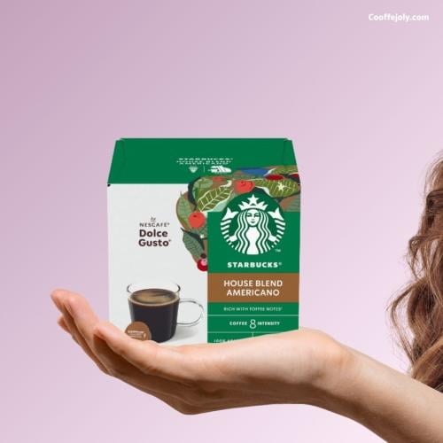 كبسولات دولتشي ستاربكس امريكانو هاوس بليند