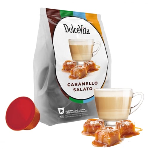 كبسولات لاتيه كراميل مملح دولتشي فيتا