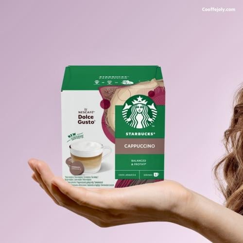 كبسولات دولتشي ستاربكس كابتشينو