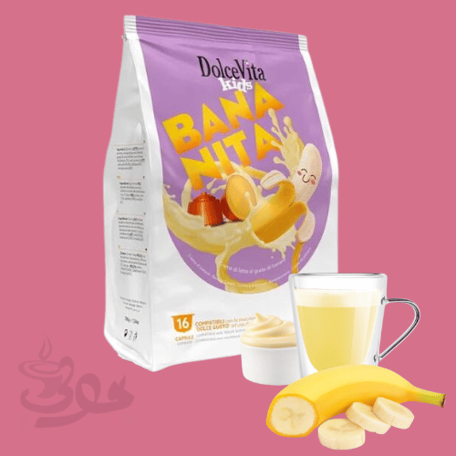 كبسولات حليب موز BANANA دولتشي قوستو فيتا