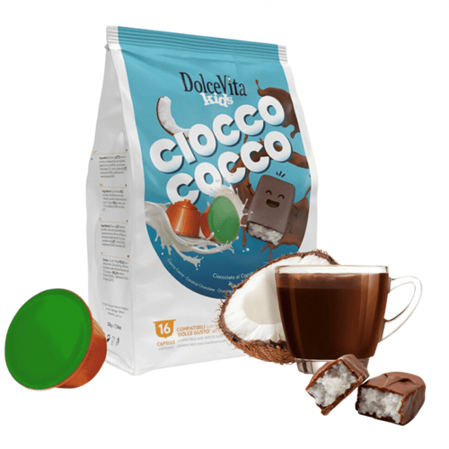 كبسولات شكولاتة بجوز الهند دولتشي قوستو فيتا