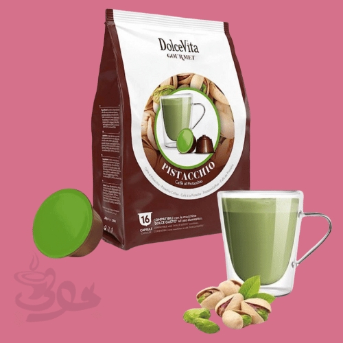 كبسولات كابتشينو بستاشيو دولتشي فيتا