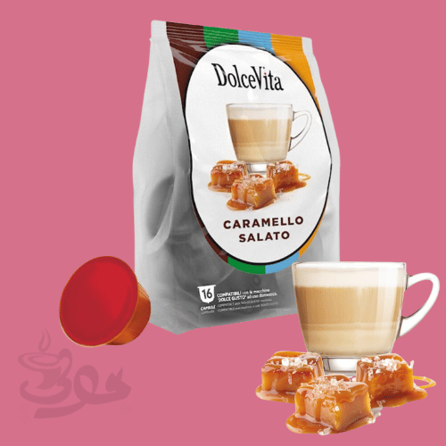 كبسولات لاتيه كراميل مملح دولتشي فيتا