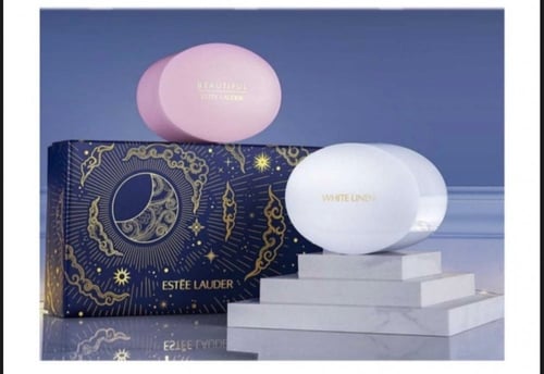 طقم بودرة جسم استي لودر بيوتفل + وايت لينن 100 جرا...