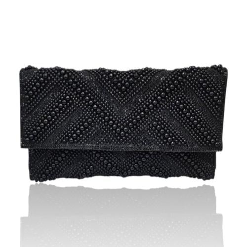 حقيبة سهرة يد مزخرفه مقاس وسط