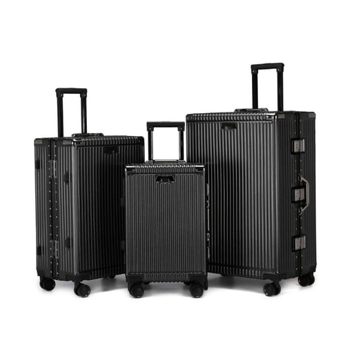 طقم سفر 3 قطع ألمنيوم – حقائب القنصل – تصميم أنيق...