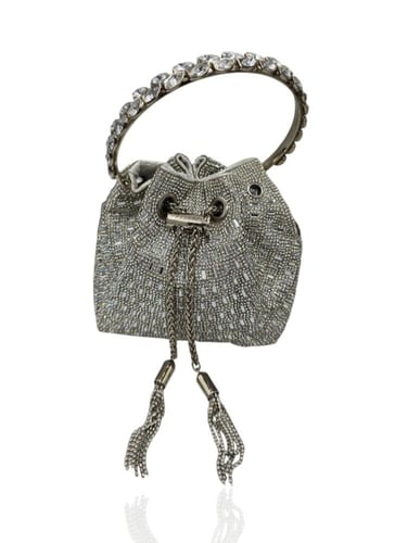 حقيبة سهرة كريستال فاخرة