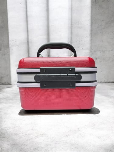 حقيبة مجوهرات وذهب فايبر مقاس 10