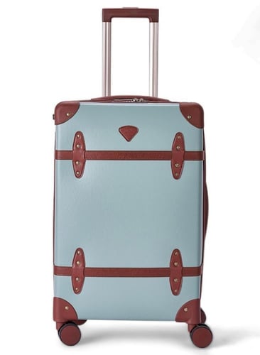 طقم شنط سفر فايبر بتصميم أسطواني