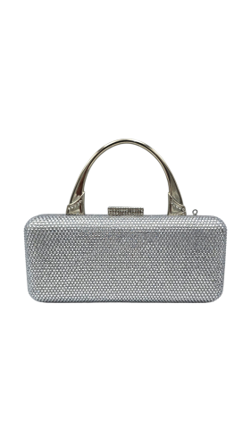 شنطة كلاتش بسلسلة وتزيينات من ساشا