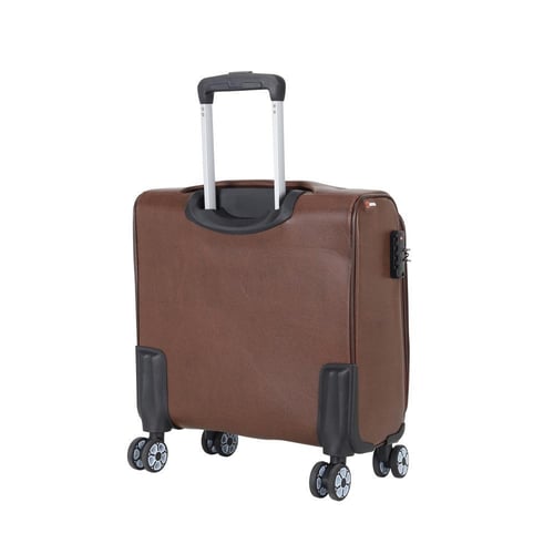 شنطة سفر حجم كابينة بتصميم أنيق وخامة جلد PU فاخرة...