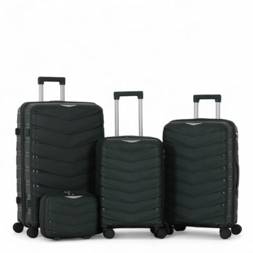 طقم شنط سفر ضد الكسر 4 قطع