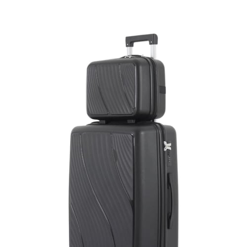 طقم شنط سفر ضد الكسر من AVIATOR مكون من 5 قطع مع ش...