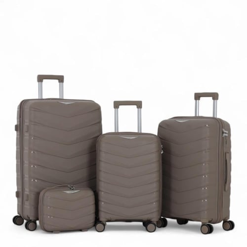 طقم شنط سفر ضد الكسر 4 قطع