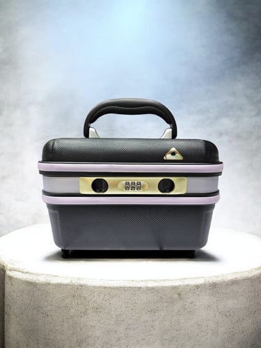 حقيبة مجوهرات وذهب فايبر مقاس 10