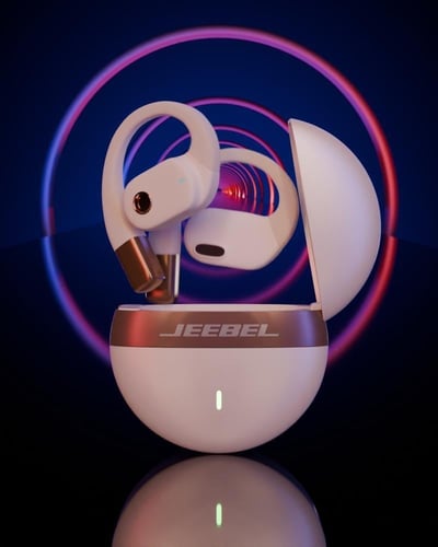 جيبيل JE-B357 سماعة اذن مفتوحة استريوا لاسلكية , ب...