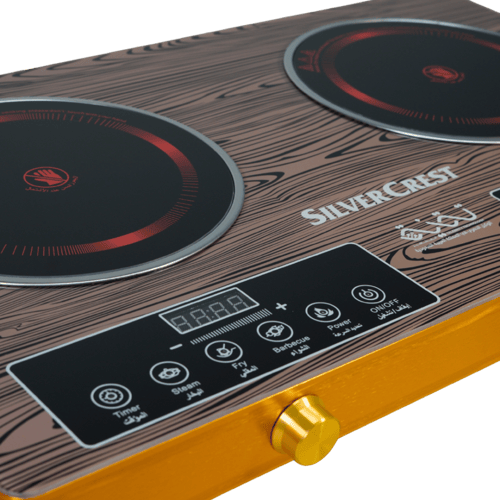 Silver Crest Infrared Double Burner Electric Stove...