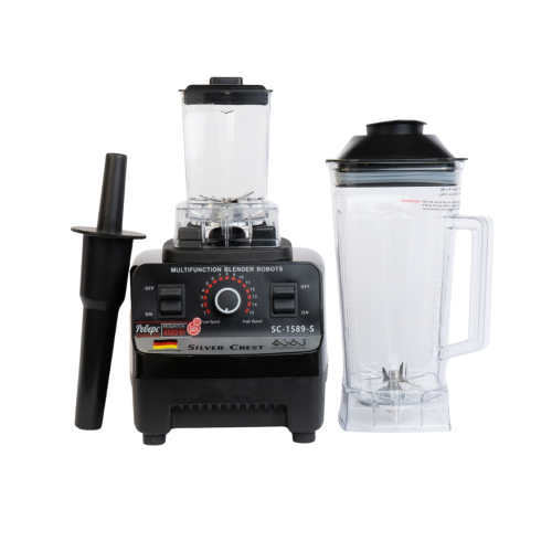 Silver Crest 4500W Blender with 2 Jars - خلاط سلفر...