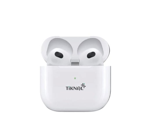 Tiknal Airpods 4 - Dolby Sound, Waterproof, Long B...