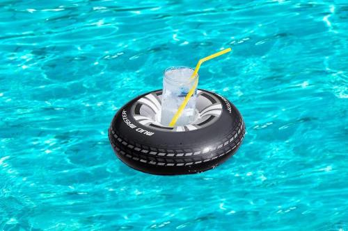Floating cup holder for the pool with a frame design from Bestway, 26.5 cm size