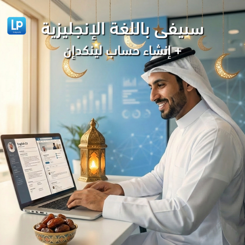 سي ڤي باللغة الإنجليزية + إنشاء حساب لينكدإن