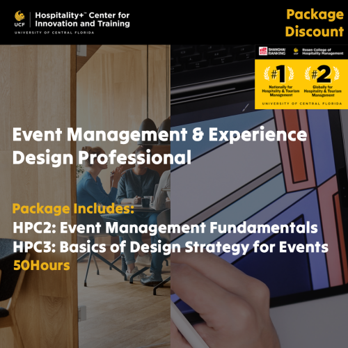 Professional in event management and experience de...