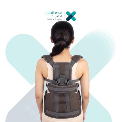 Sand belt for lumbar and sacral vertebrae and ches...