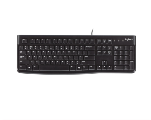 Logitech K120 Ergonomic Desktop USB Wired Keyboard
