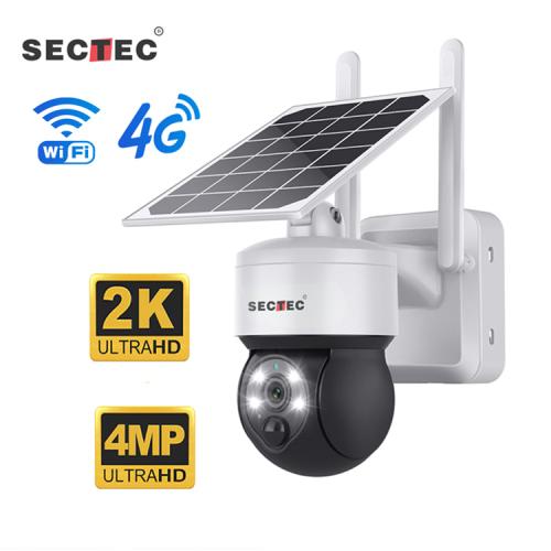 Solar Powered Outdoor Camera Wi-Fi 4MP ST-S517C-4M