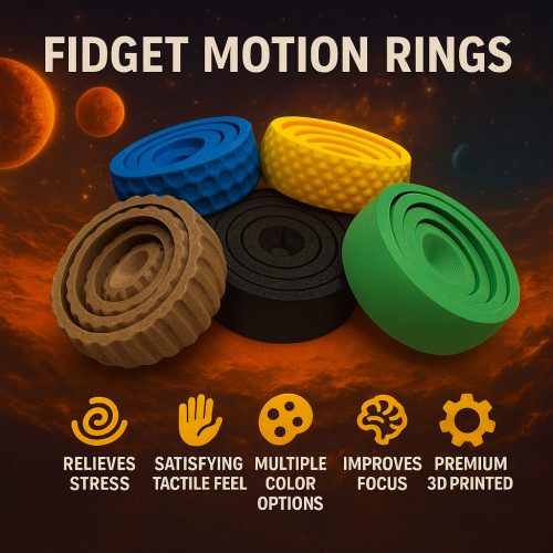 Fidget Motion Rings