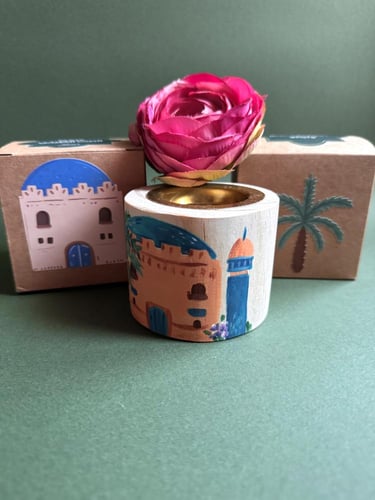 مباخر المباني الطينيه ارتكواز