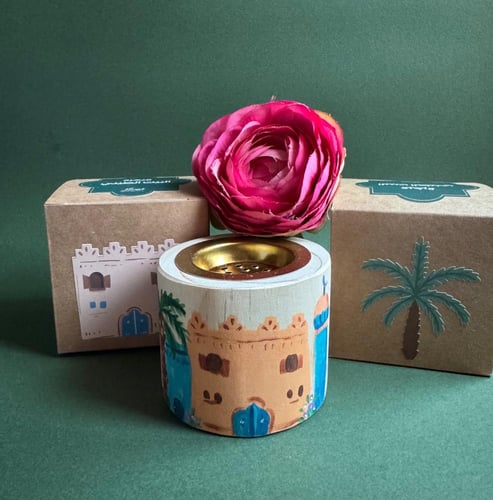 مباخر المباني الطينيه ارتكواز