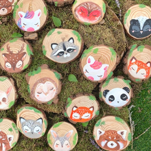 مغناطيس حيوانات الغابة